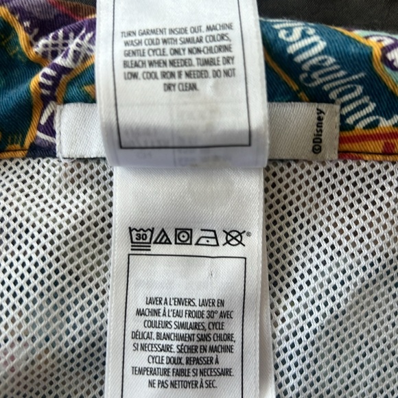 DisneyParks Disneyland Passport Collection Stamps Button Down Shirt Mens Sz XXL - Picture 12 of 16